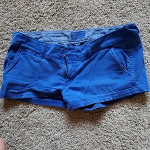 Royal blue shorts
